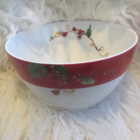 Lexox Winter Song Dinner Plate and Bowl - Picture 5 of 6